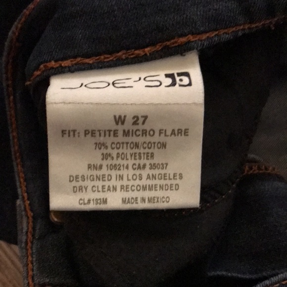 Joe’s Jeans Petite Micro Flare sz27 - Picture 11 of 12